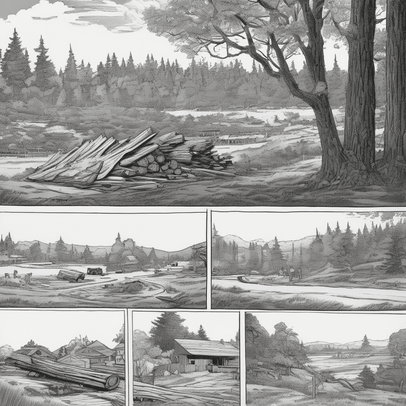 Log rolling toward the new shoulder.